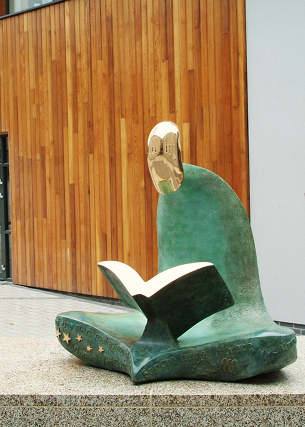 Seat of Learning - Bronze Sculpture Ireland | Irish Sculpture | Cast Bronze