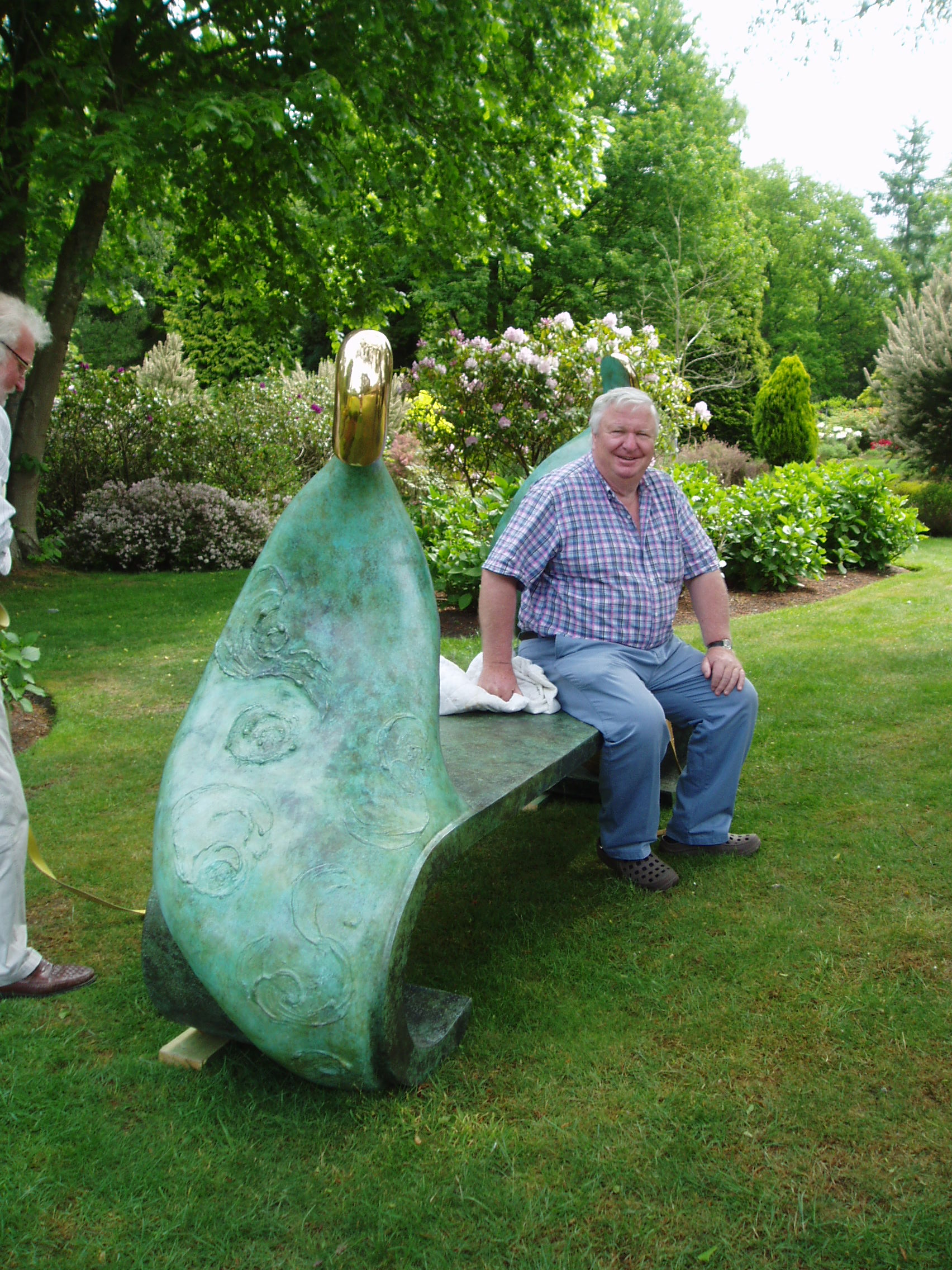 Lover's Seat Construction - Bronze Sculpture Ireland | Irish Sculpture | Cast Bronze