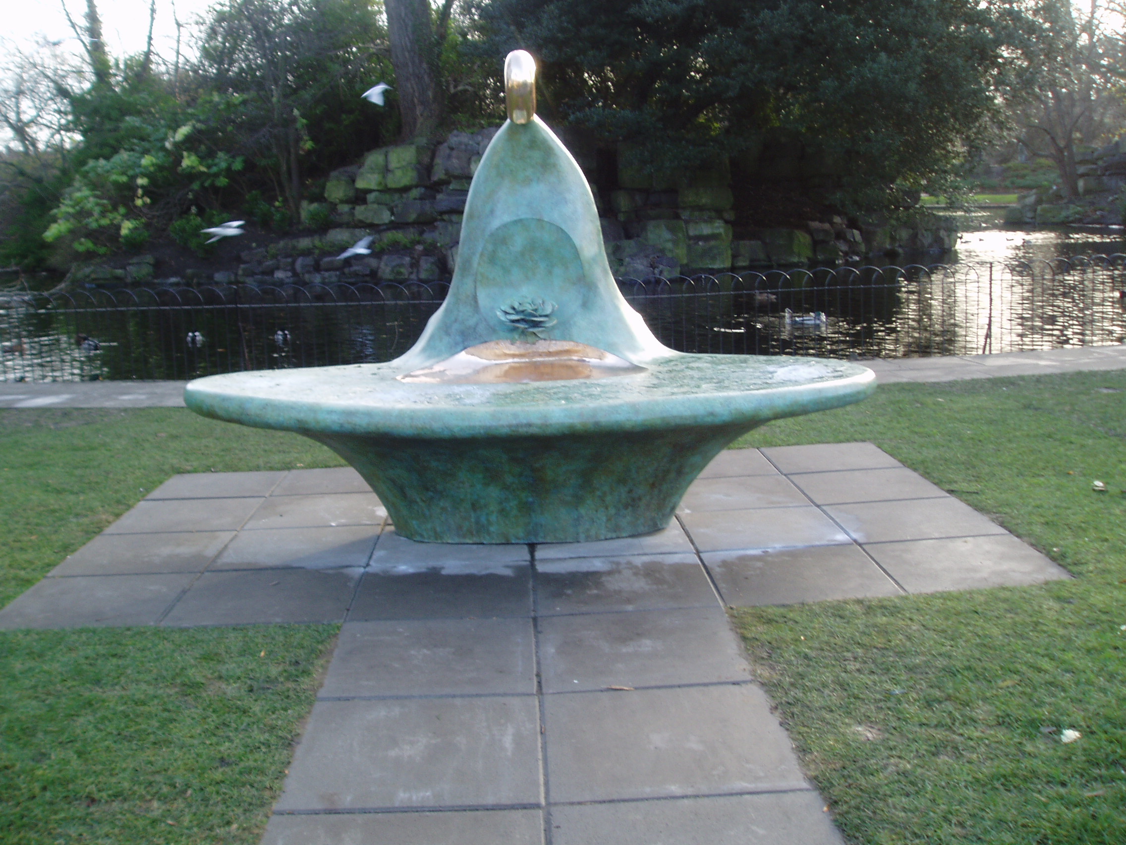 The Rosebowl - Bronze Sculpture Ireland | Irish Sculpture | Cast Bronze